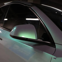 Gloss Color Shift Twin Grey Green Car Wrap Kit PET Liner