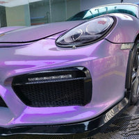 Gloss Color Shift Twin Grey Purple Car Wrap PET Liner