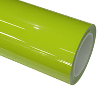 Gloss Acid Green PET Liner