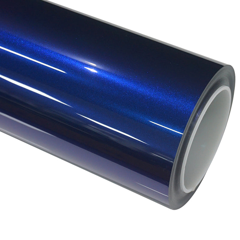 Gloss Metallic Gentian Blue Vinyl PET Liner – Car Vinyl Supplier