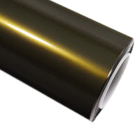 Gloss Color Shift Ghost Midnight Gold Car Wrap PET Liner