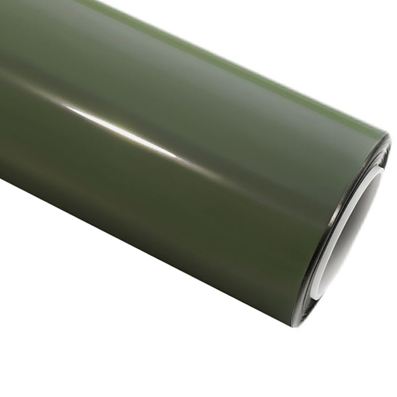 Suple Gloss Khaki Green Car PET Liner