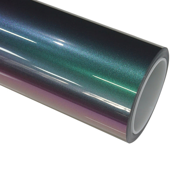Gloss Magic Prasinous Red Color Shift Vinyl PET Liner – Car Vinyl