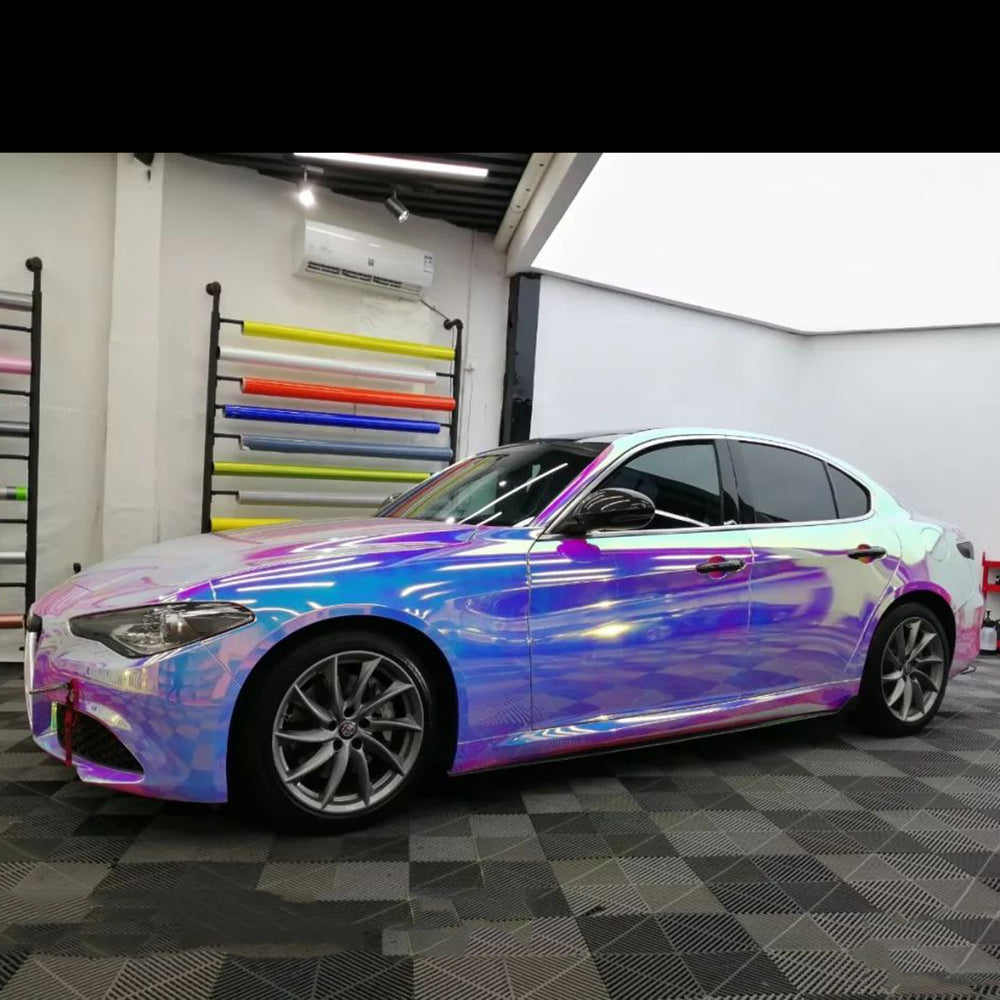 Rainbow Chrome White Vinyl – Car Vinyl Supplier