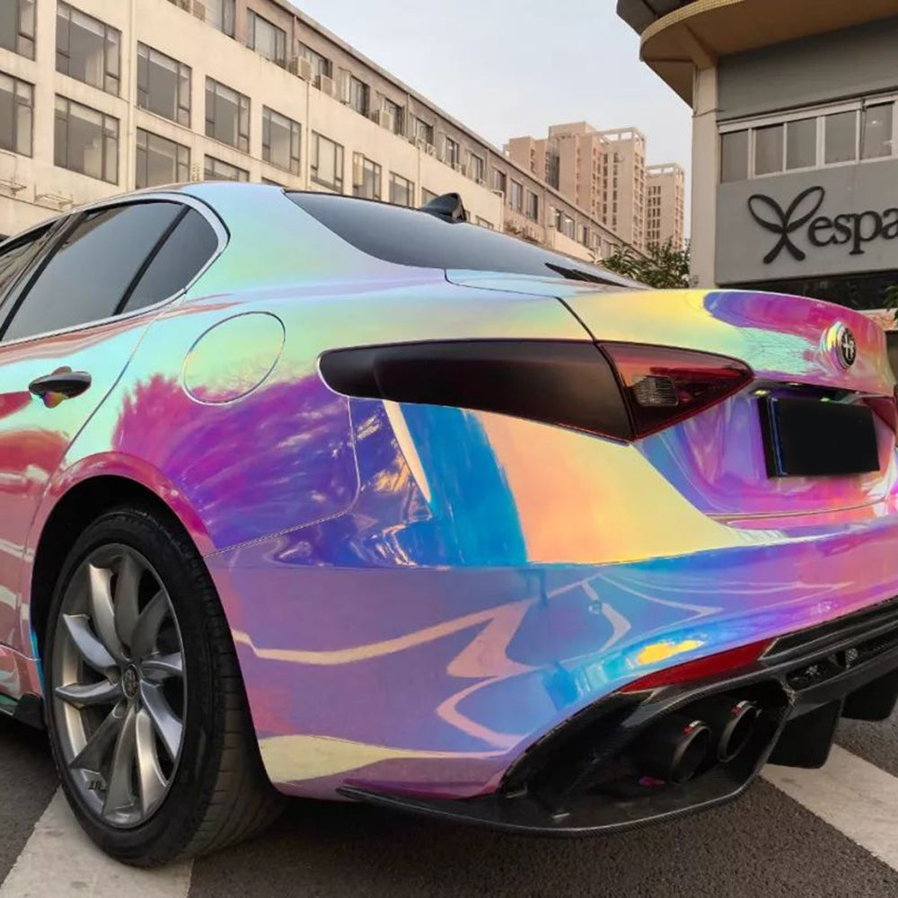 Rainbow Chrome White Vinyl