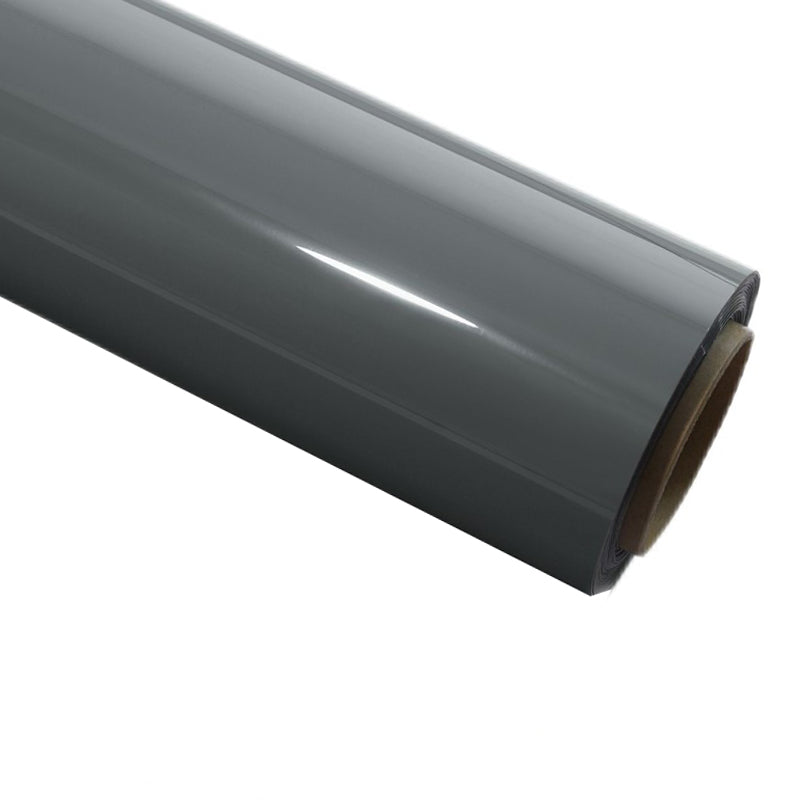 Super Gloss Light Nardo Gray Vinyl Wrap PET Liner