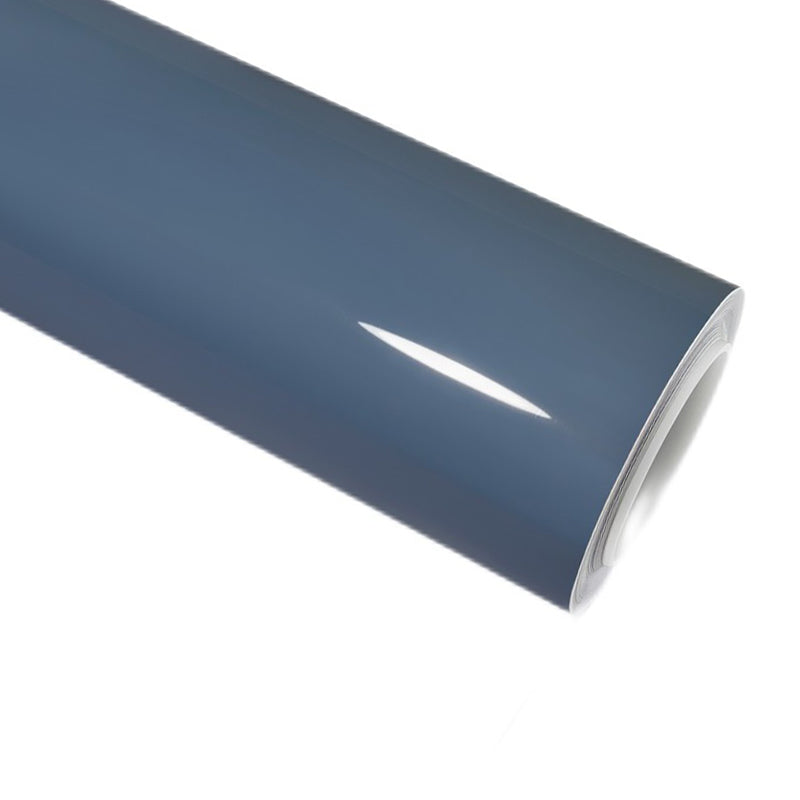 Suple Gloss Haze Blue Automotive Wrap PET Liner