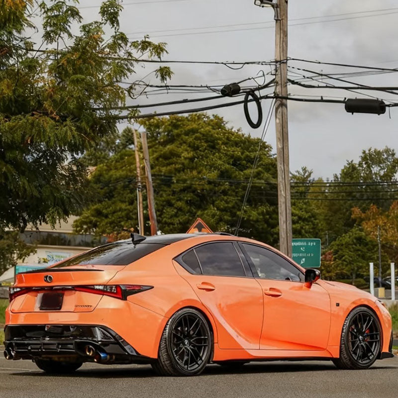 TPU Metallic Flame Copper Brown Car Wraps