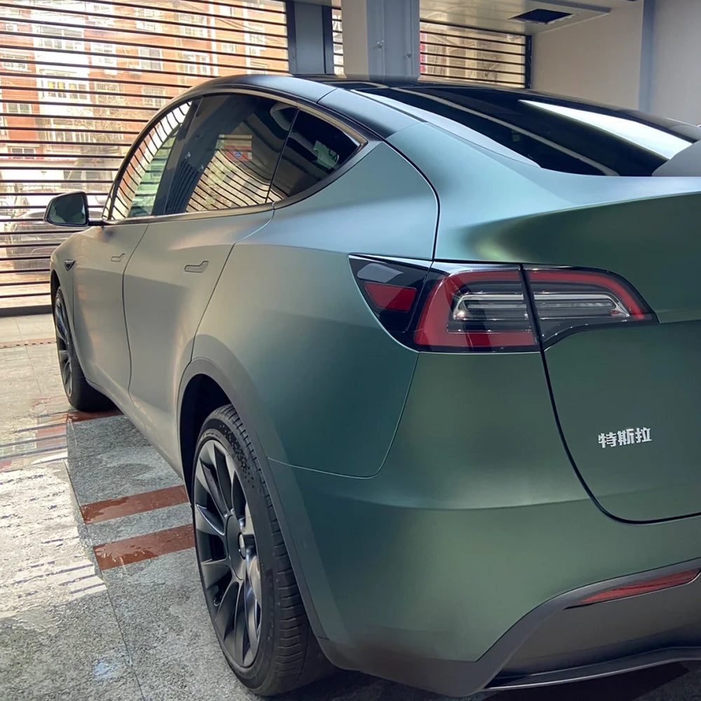 TPU PPF Ghost Metal Dark Green Car Wraps