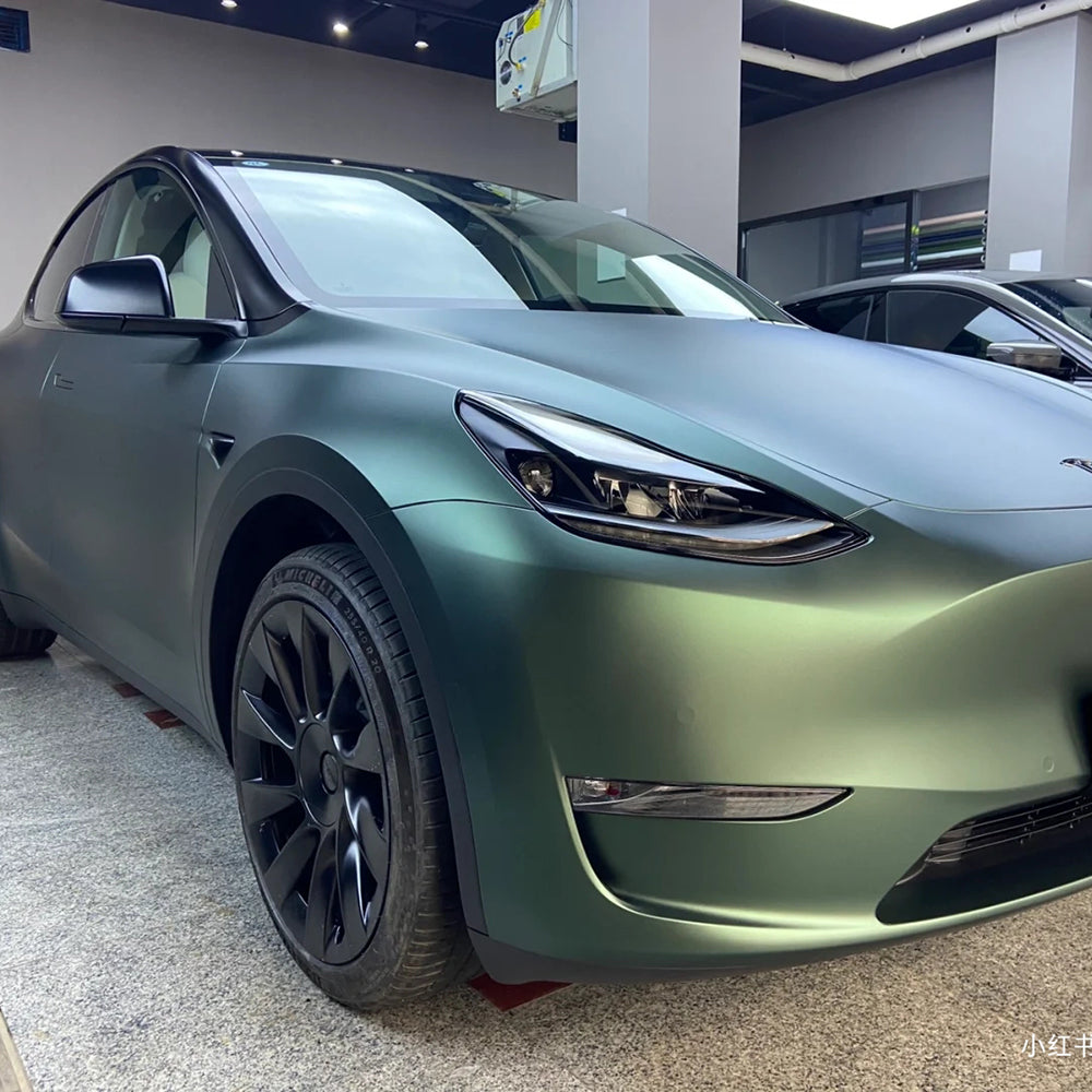 TPU PPF Ghost Metal Dark Green Car Wraps