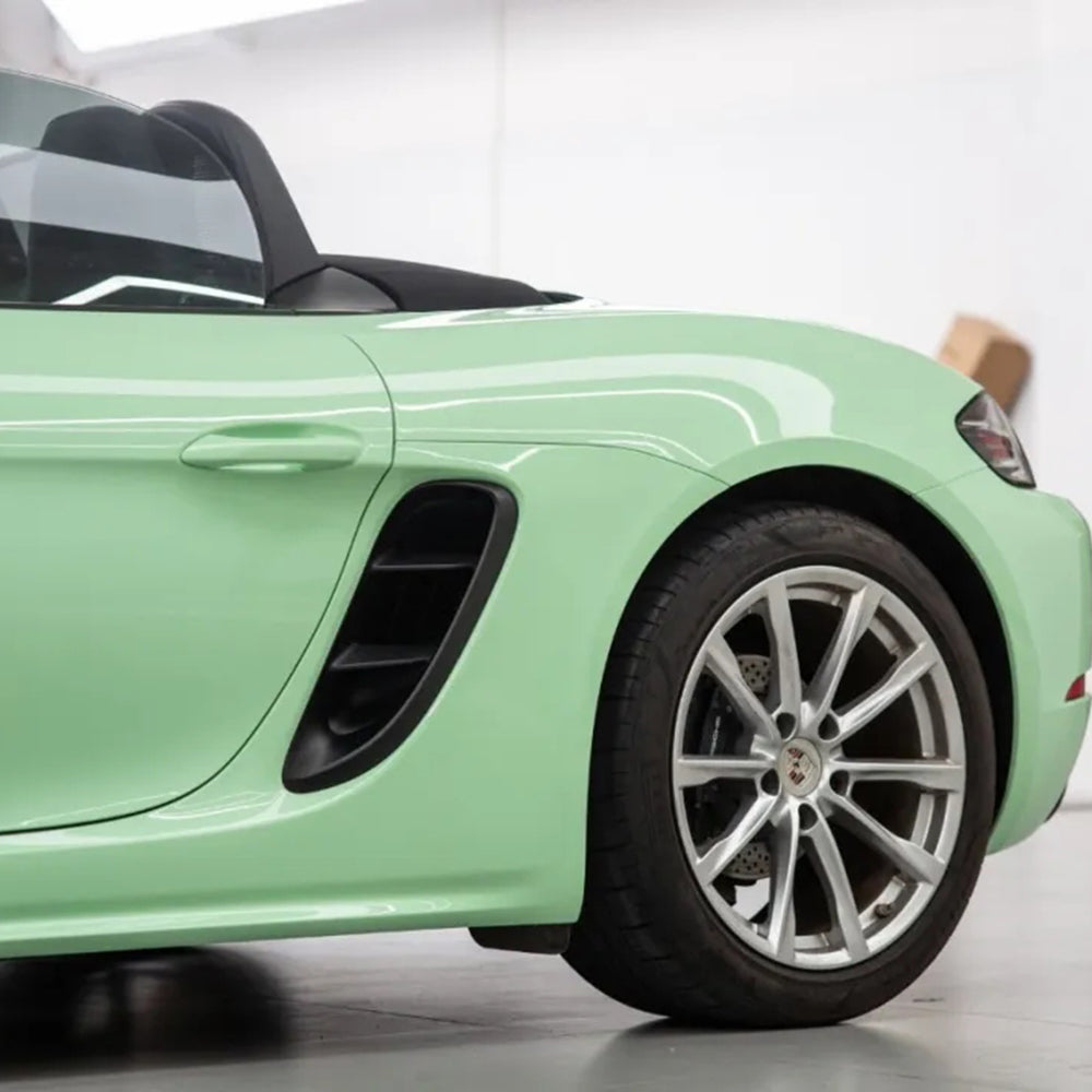 TPU Grey Green Car Vinyl Wrap