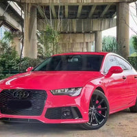 Color TPU Strawberry Red Full Car Wrap PPF