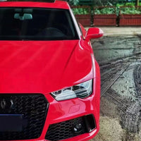 Color TPU Strawberry Red Full Car Wrap PPF