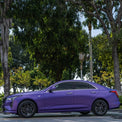 Heavy Metallic Matte Purple Car Wraps