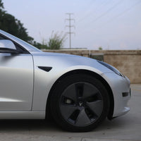 Heavy Metallic Matte Silver Automobile Vinyl 