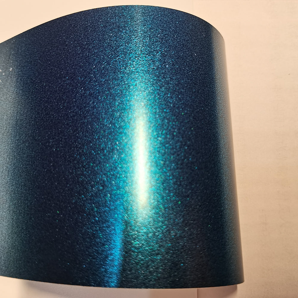 Matte Heavy Metallic Sea Blue Car Color Wrap