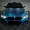 Matte Heavy Metallic Sea Blue Car Color Wrap