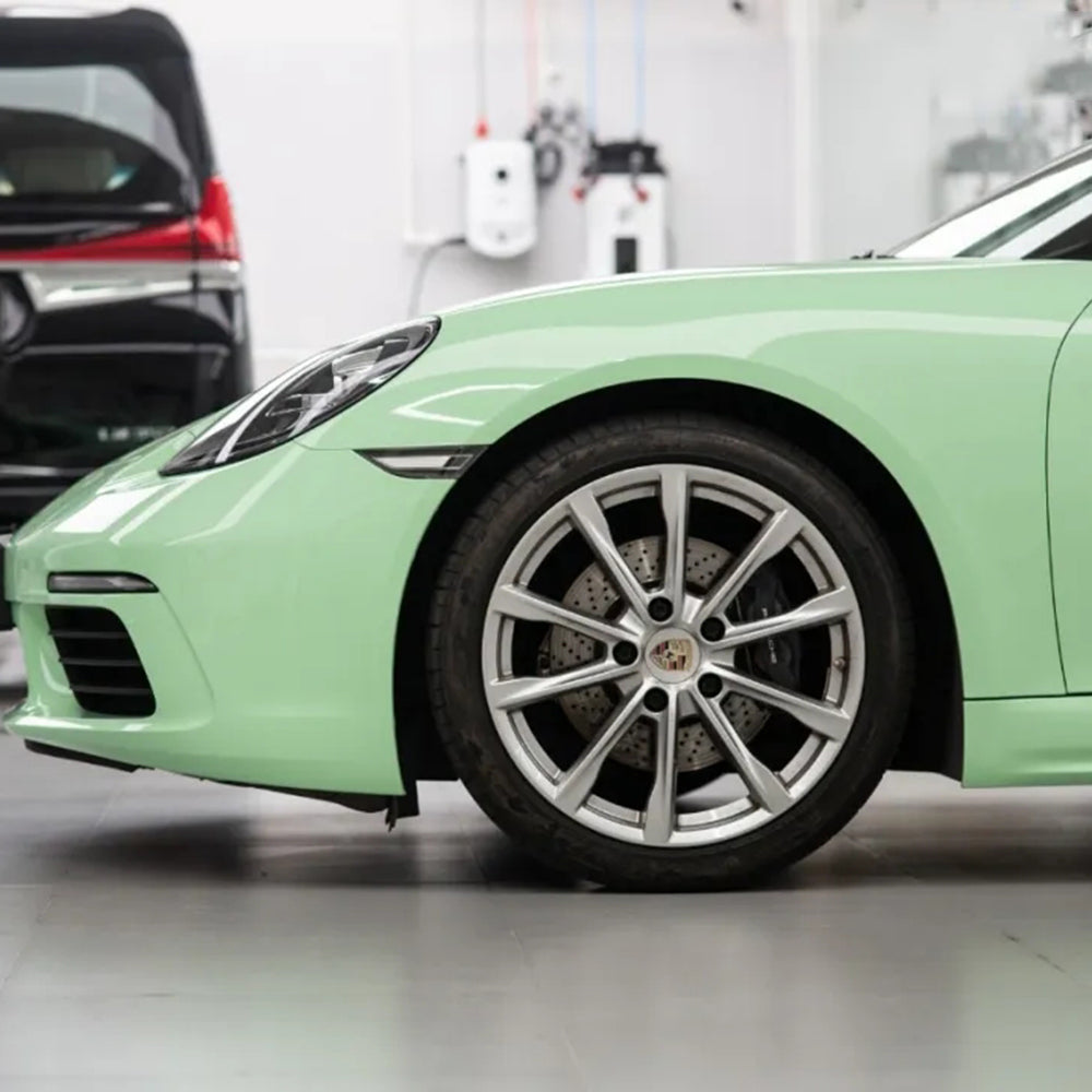 Suple Gloss Haze Green PET Liner – Car Vinyl Supplier
