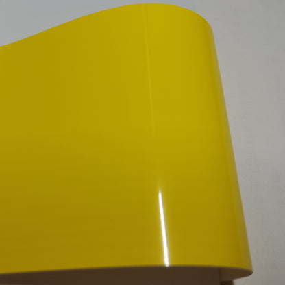 Suple Gloss Maize Yellow Vinyl PET Liner