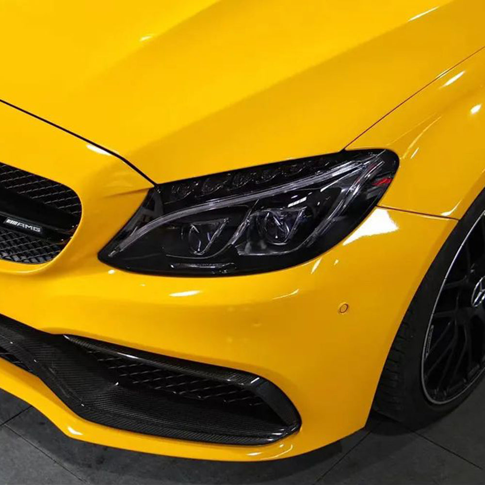 Suple Gloss Sunflower Yellow Vinyl Wrap Near Me PET Liner