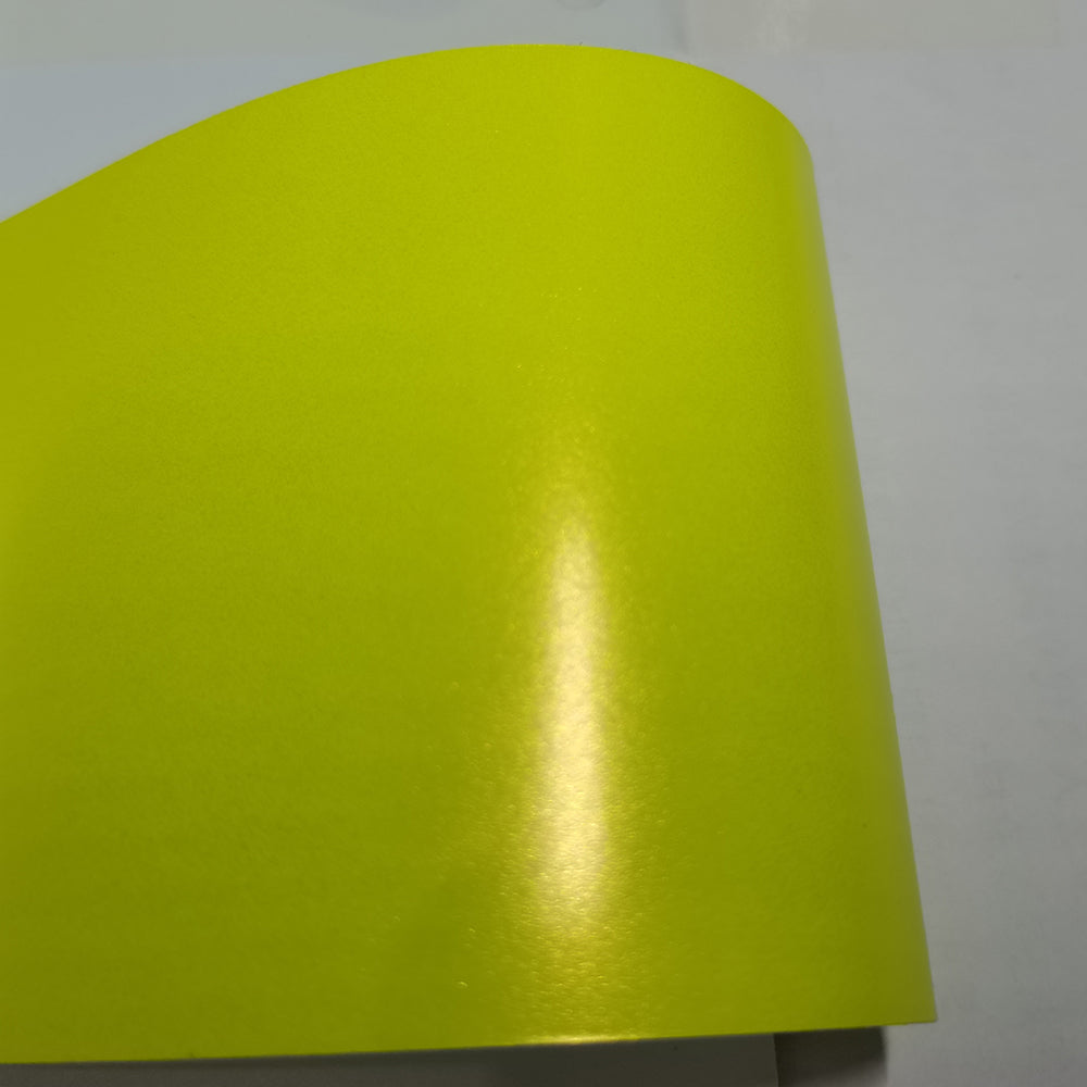 Pearl Metallic Fluorescence Yellow Auto Film