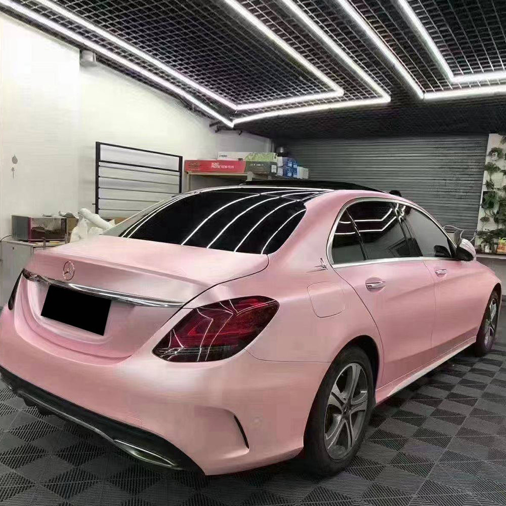 Pearl Metallic Sakura Pink Car Wrap Film