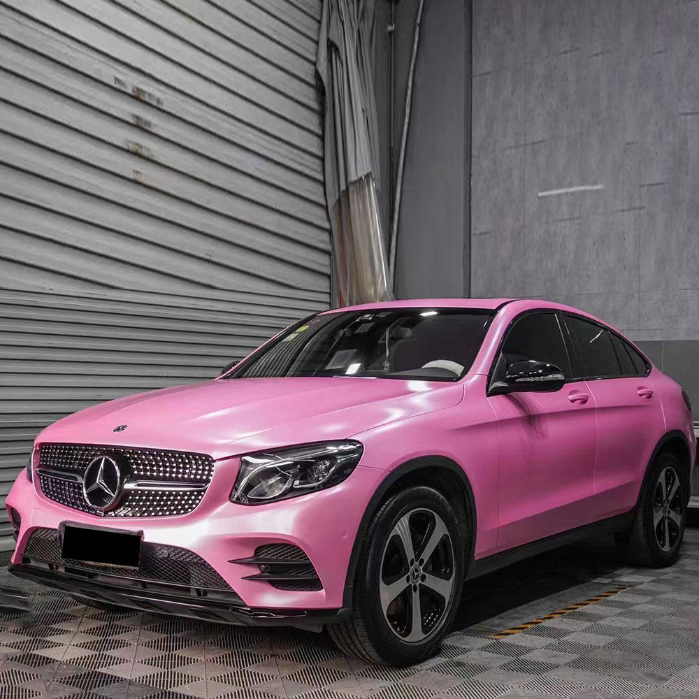 Pearl Metallic Shell Pink Car Vinyl