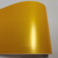 Pearl Metallic Yellow Car Wrapping