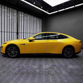 Pearl Metallic Yellow Car Wrapping