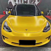 Pearl Metallic Yellow Car Wrapping