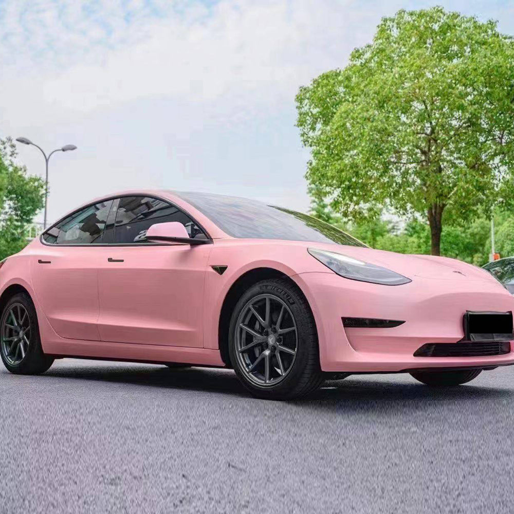 Super Matte Carnation Pink Automobile Wrap