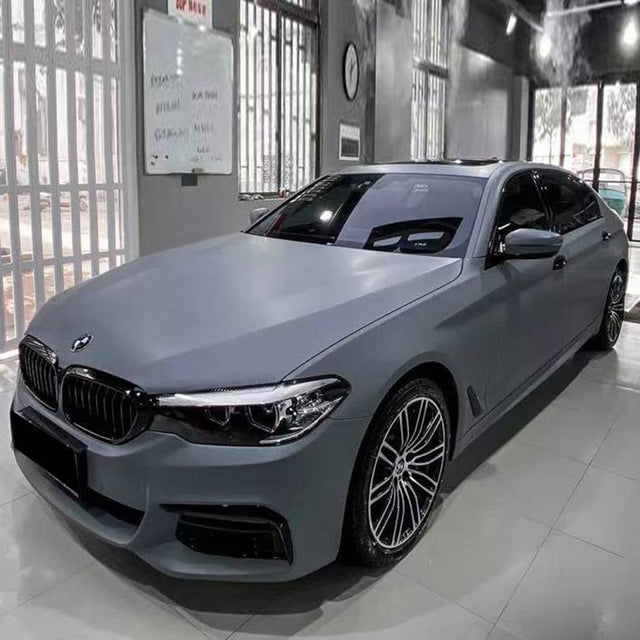 Super Matte Cement Gray Car Film