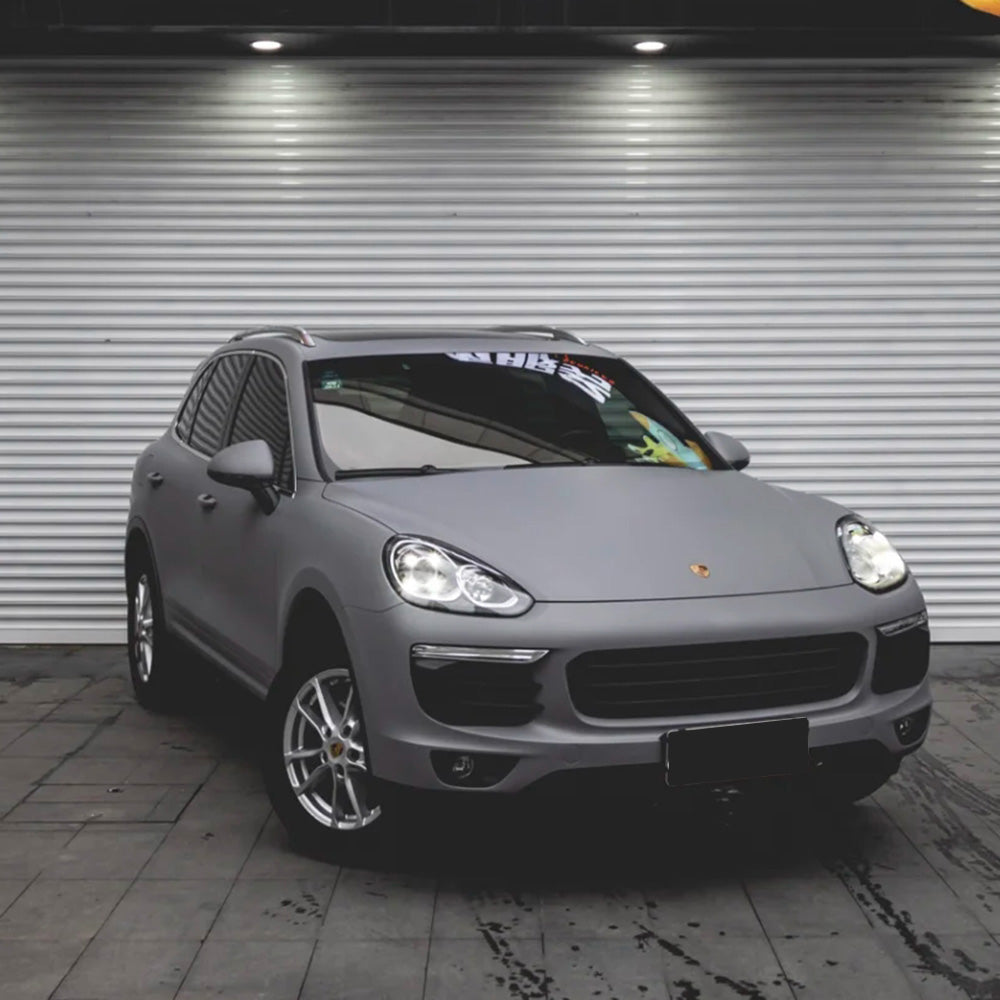 Super Matte Night Gray Car Wrap Vinyl