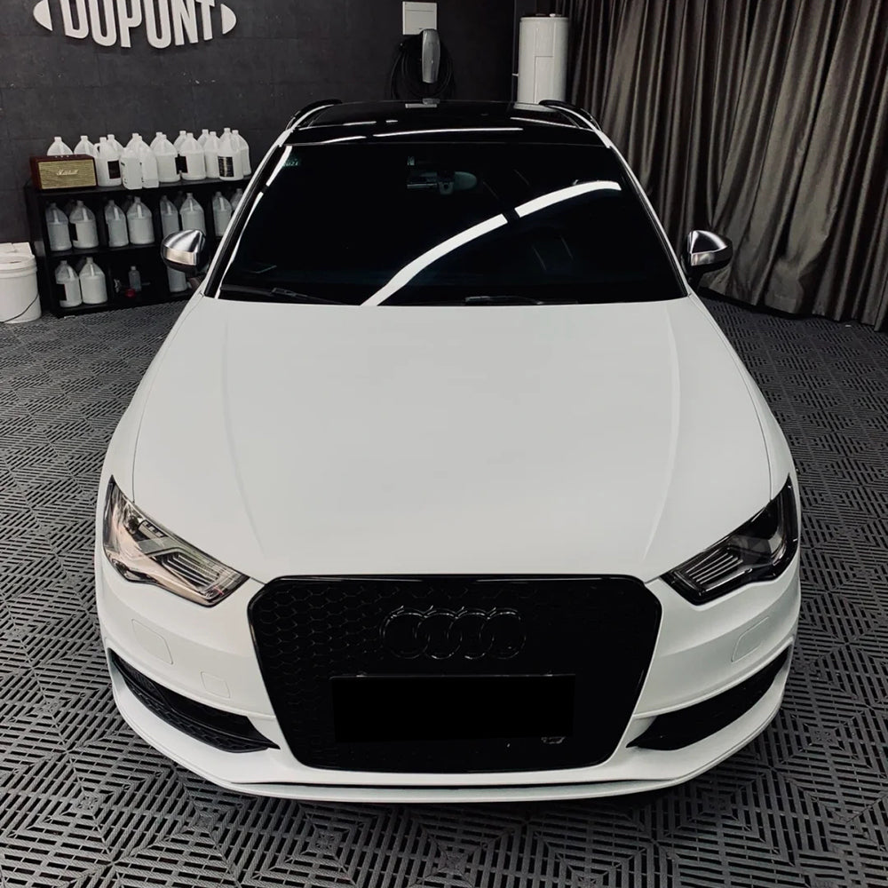 Super Matte Pure White Car Wrap