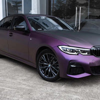 Super Matte Russian Violet Automotive Vinyl Wrap