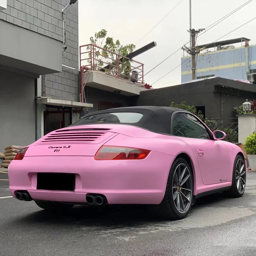 Super Matte Satin Pink Wrap Vinyl