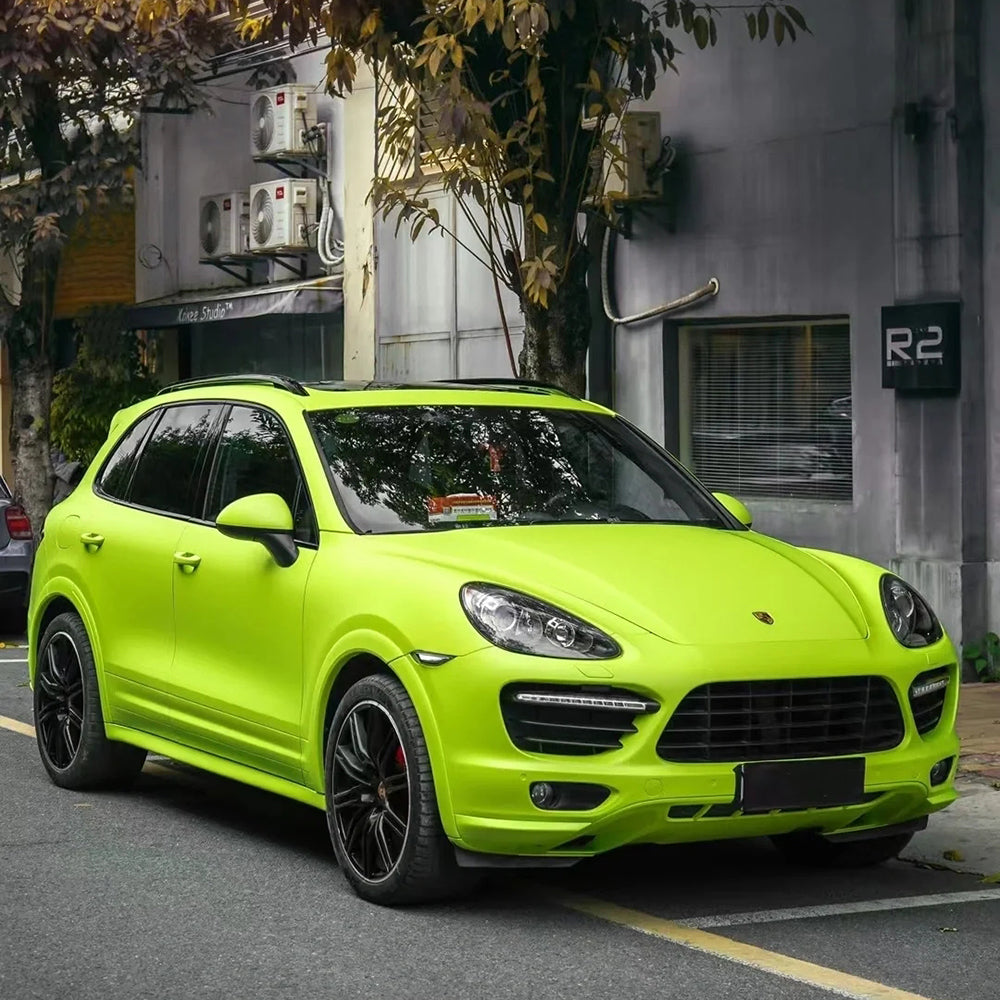 Super Matte Yellow Chartreuse Vinyl Wrap