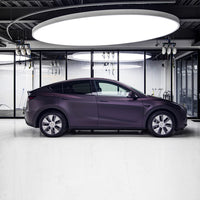 Ultral Matte Metal Black to Purple Automotive Wrap