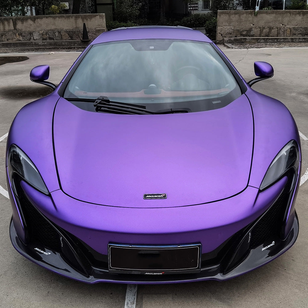 Ultral Matte Metal Purple Car Wrap Material