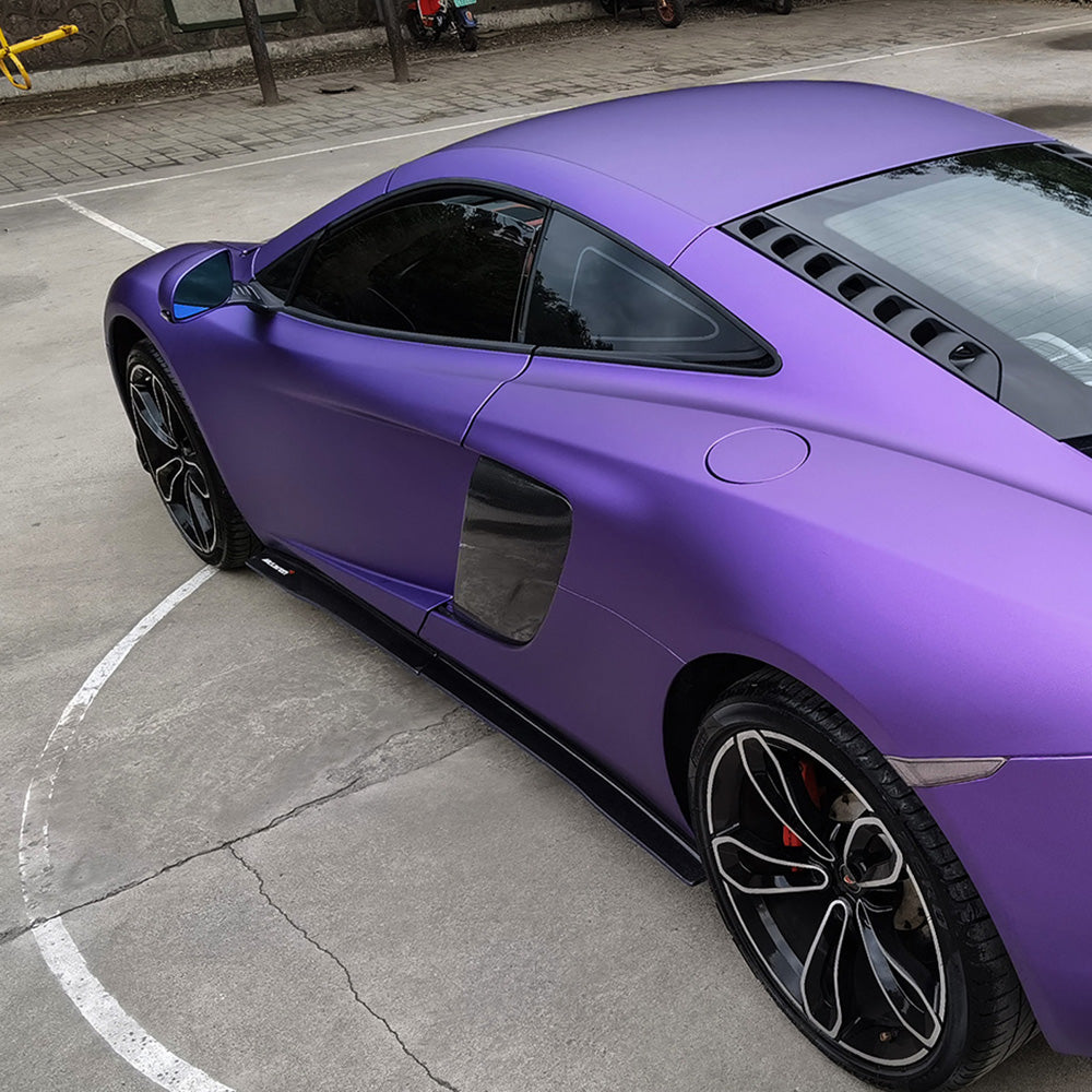 Mat deals purple car