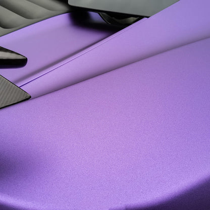 Ultral Matte Metal Purple Car Wrap Material