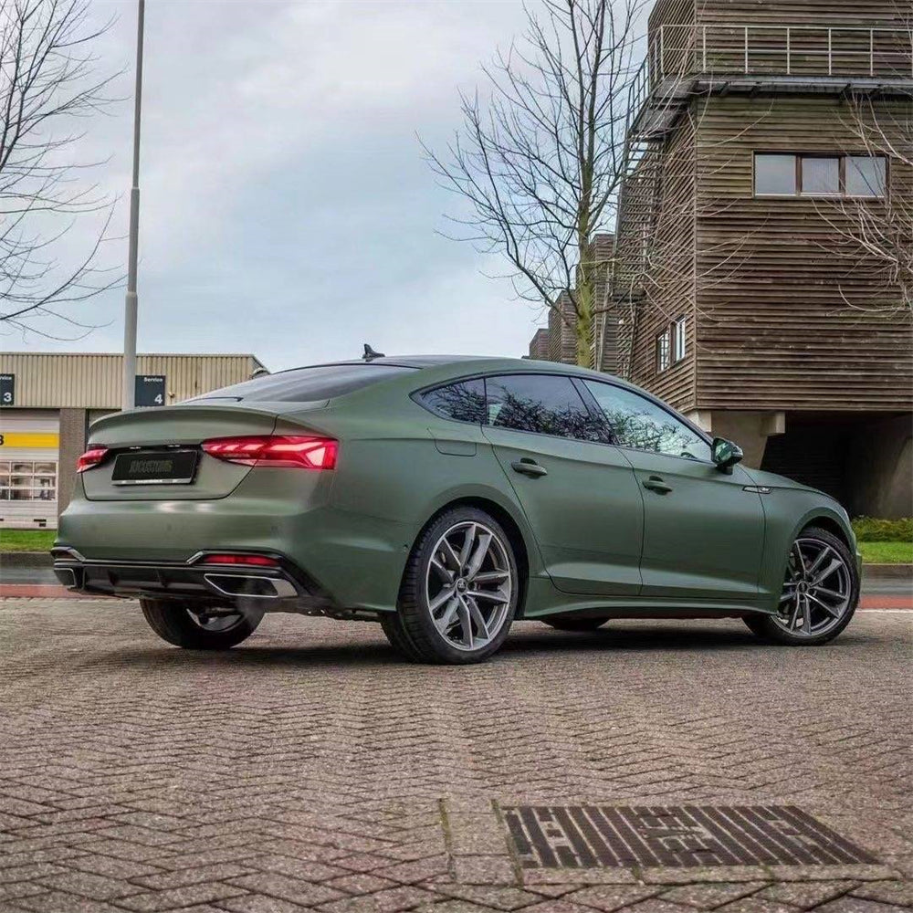 Super Matte Satin Military Green Car Wrap